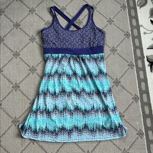 TEHAMA Racer Back Dress with Built in Bra